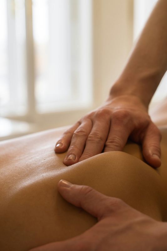 Massage aux huiles (photo d'illustration)